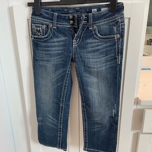 Miss Me capris. Size 26. Only worn a couple times!